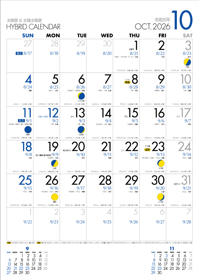 October